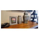 3PC-GREY CANISTER SET W/FRAME