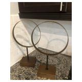 2PC PEDESTAL DECO