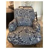 UPHOLSTERED CHAIR & PILLOW