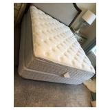 QUEEN MATTRESS, BOXSPRING & FRAME
