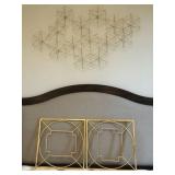 3 PC METAL WALL HANGING