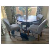 KITCHEN TABLE & 4 CHAIRS