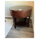 ROUND END TABLE