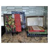 COOKBOOKS & PEWTER TRAY