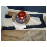 6PC BOWLS & RUNNER