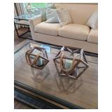 2PC CANDLEHOLDERS