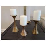 CANDLE HOLDERS 3PC