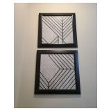 GEOMETRIC PRINTS 4PC