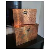 STORAGE BOXES 2PC