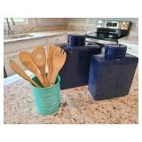 CANISTERS & CADDY 3PC