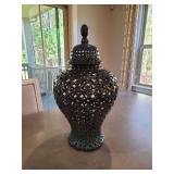LARGE MERCURY BLUE JAR