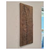 METAL LEAF WALL ART