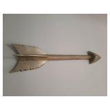 GOLDEN METAL ARRWOW WALLART