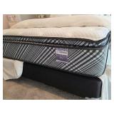 QUEEN PILLOW TOP MATRESS BOXSPRING & FRAME