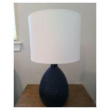 BLUE CERAMIC LAMPS