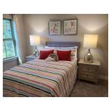 FULL GREY UPHOSTER HEADBOARD