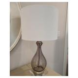 GLASS TABLE LAMP