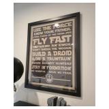 STAR WARS WALL ART QUOTE