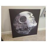 STAR WARS DEATH STAR WALL ART