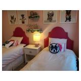 TWIN HOT PINK HEADBOARD