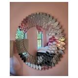 FOUND-FEATHER-LIKE WALL MIRROR