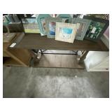 WOOD CONSOLE TABLE