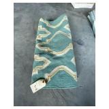 TURQUOISE & YELLOW RUG