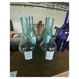 4PC BLUE JUGS