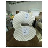 2PC ROUND VASE SET