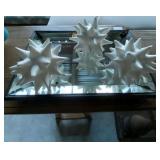 3PC SPHERE DECO W/TRAY