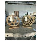 2PC WOOD DECO