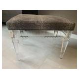 ACRYLIC VANITY STOOL
