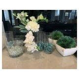 FLORALS, GREENERY, VASES