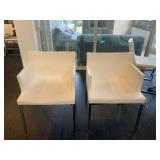 WHITE SIDE CHAIRS
