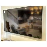 53" FLAT SCREEN TV W/AMP