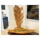 2PC WOOD DECO