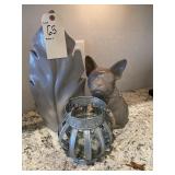 CANDLE HOLDER W/ DECO