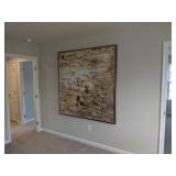 LARGE PAINT W/GOLDEN FRAME