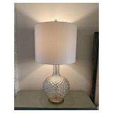 GLASS TABLE LAMPS