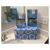 5PC BATH DECO ITEMS