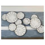 2PC ROUND WALL DECO
