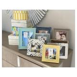 ASSORTED 8PC FRAMESW/ASSORTED STORAGE BOXES