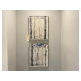 2PC WALL ART
