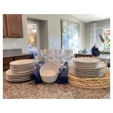 ASSORTED DINNERWARE