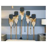 9PC WALL OAR DECO