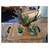 CUTTING BOARD & GREENERY