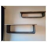 2PC WALL SHELVES