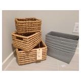 9PC ASSORTED BASKETS