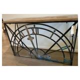 CLOCK CONSOLE TABLE