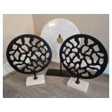 3 PC ROUND DECO